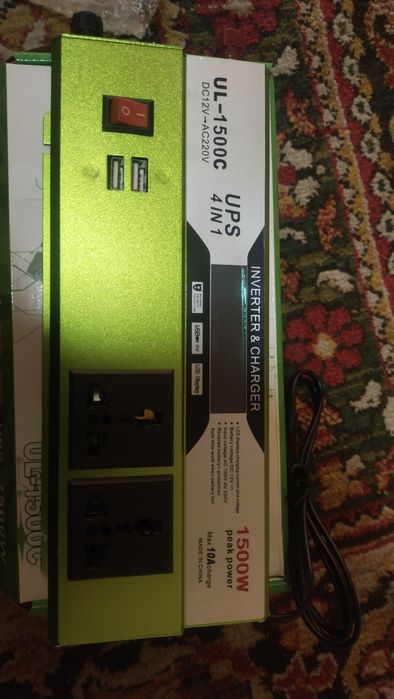 UPS Инвертор преобразователь ИБП 1500 W  ва 2000 W модифицированный си