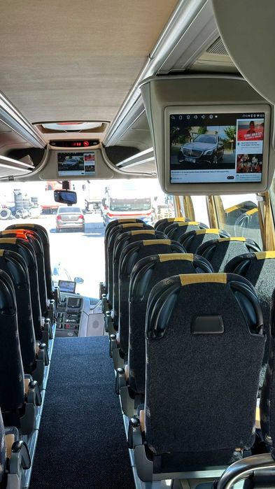 Navigatie android autocar microbuz autobuz Mercedes Setra Bova Volvo