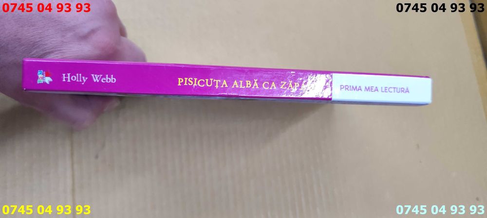 carte carti pisicuta alba ca zapada holly webb