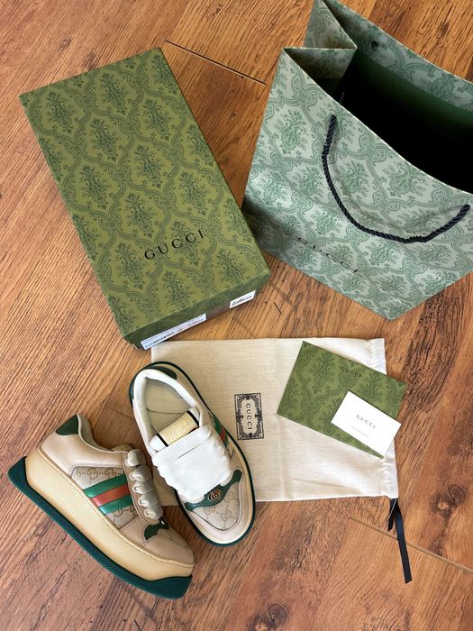 Gucci Screeners Trainers Autentici