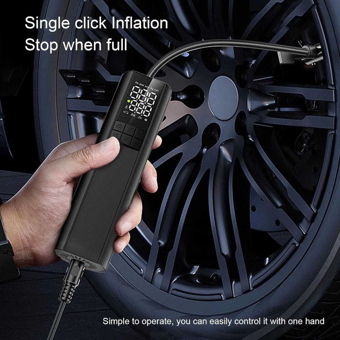 Электрический воздушный насос для автомобиля мотоцикла и Power bank