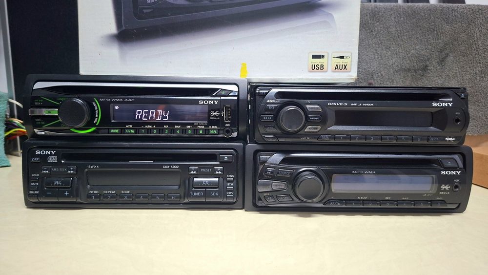 Radio casetofon cd Sony  - CDX 5032,  GT 23, GT444U, A212ui