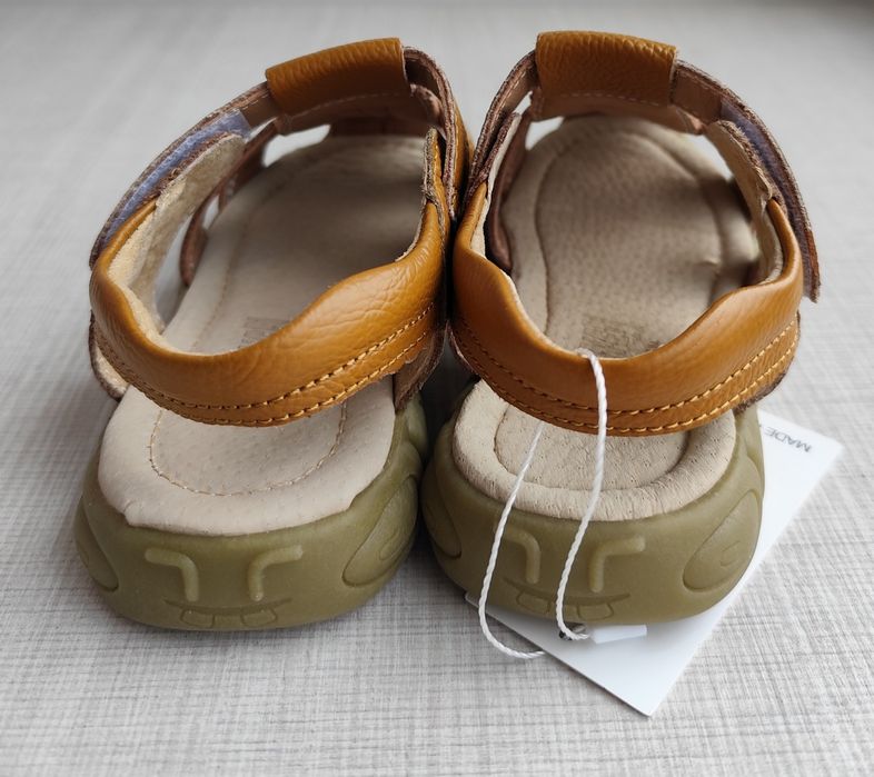 Sandale copii din piele naturală - NOI, mărimea 31 (19 cm interior)