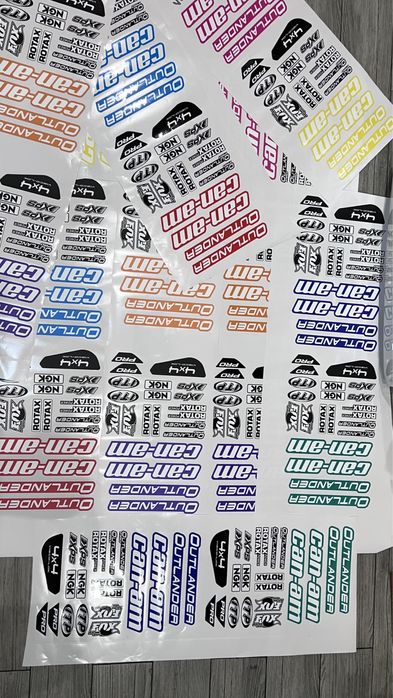 ATV Stickere , laminate, STOC NOU