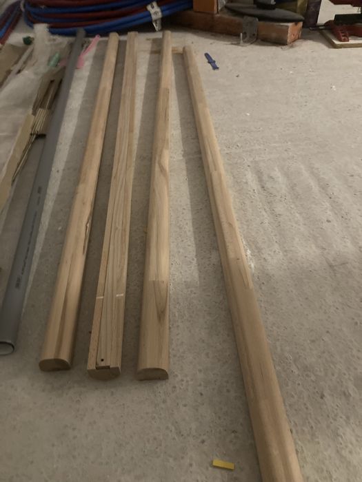 Mana curenta scara lemn fag