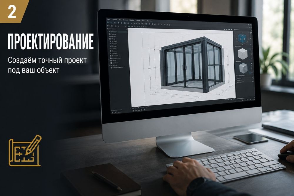 Витражи. перегородки. Автоматические двери.