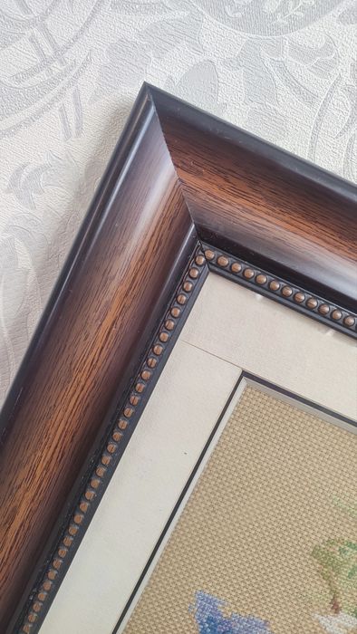 Картина ручная вышивка