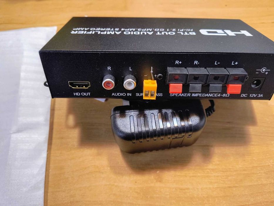 Аудио усилвател / audio power amplifier