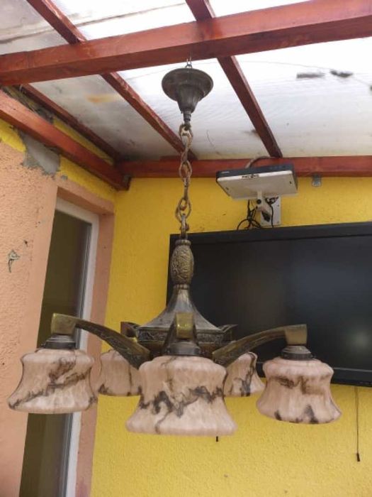 Candelabru cu cinci brate vintage