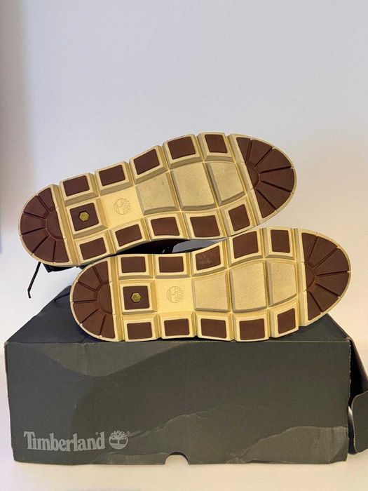 Timberland, Ghete Raywood Ek 6 IN, Ocru/Verde marimea 41.5 barbati
