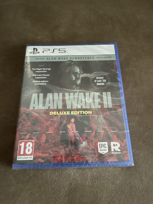 Alan Wake 2 II Deluxe Edition PS5 sigilat