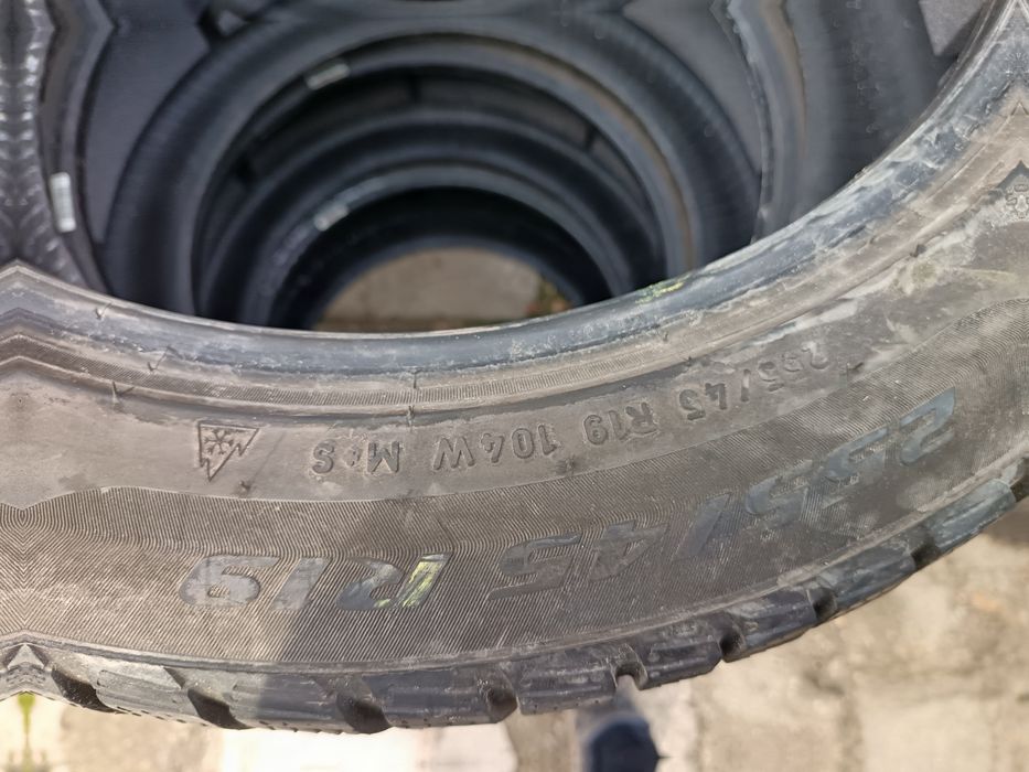 Anvelope MS iarna 255 45 19 pirelli 2022 5.8-7mm