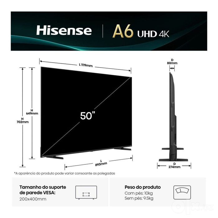 Televizor 50A6Q Hisense