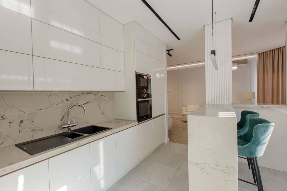 Жк NRG-Ойбек! Уютная 3х комнатная квартира! Авторский проект! Новая!