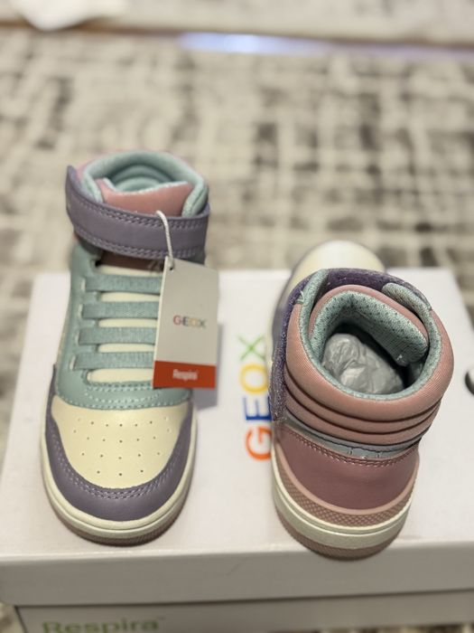 Детски кецове / високи маратонки Geox за момиче