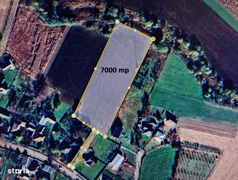 Teren intravilan 7000 mp Boroaia,acces, pârâu,utilitati zonă liniștită