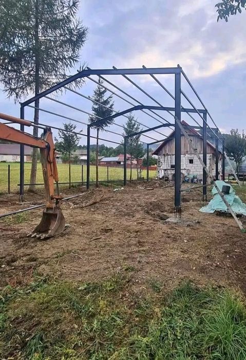 Vând sau schimb o structura metalica 15x10x4