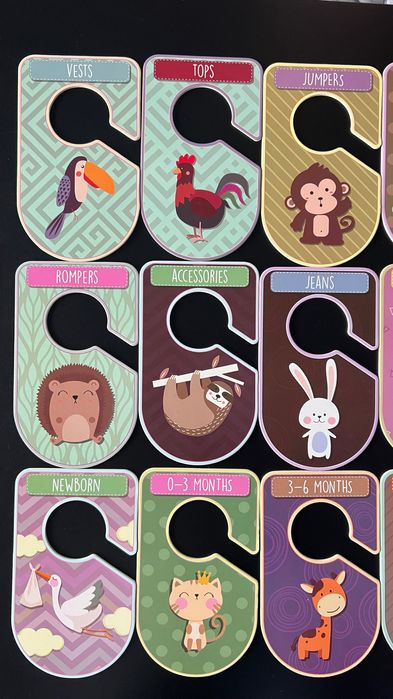 Разделители за бебешки дрехи