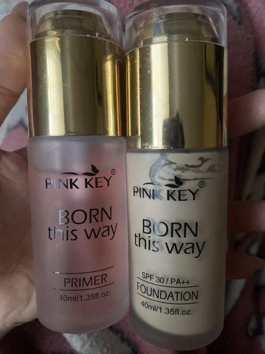 Фон дьо тен и праймър на pink key