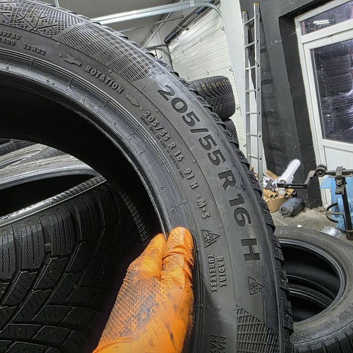 2x 205/55/16 M+S CONTINENTAL 2019 Stare excelenta