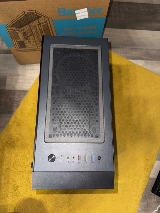 Carcasa MYRIA PC Gaming (3 ventilatoare incluse) + 1 cooler procesor (aer) + sursa 650W