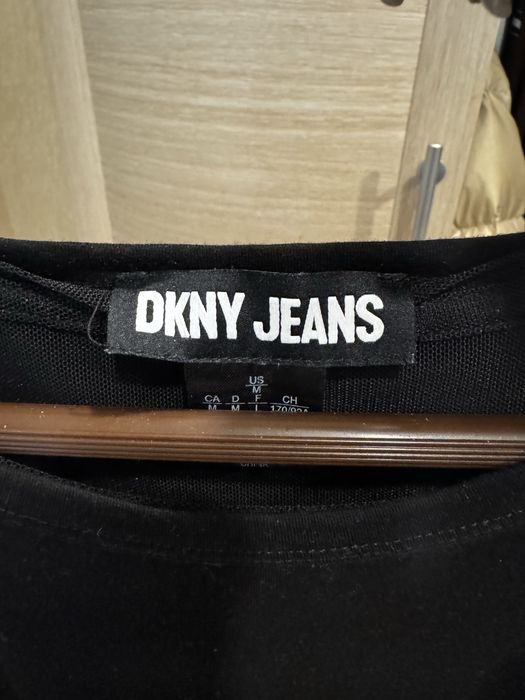 Лонгслив DKNY с укороченной футболкой