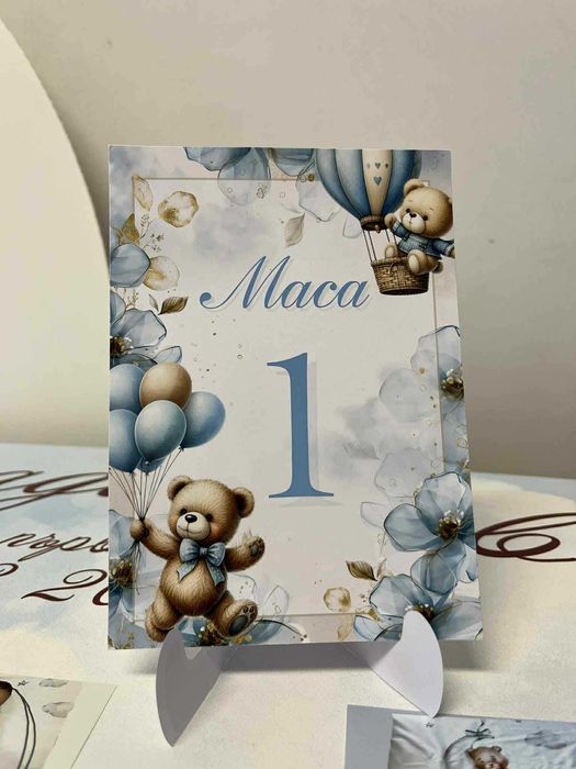 Мечета,Декорация, Пана за украса и табелки за маси