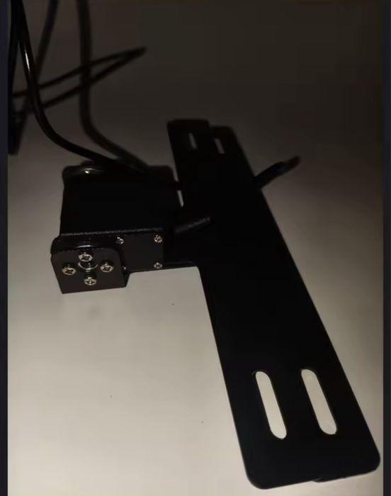 Suport numar moto cu rabatare electrica