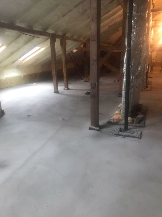 стяжка, наливной пол, ламинат