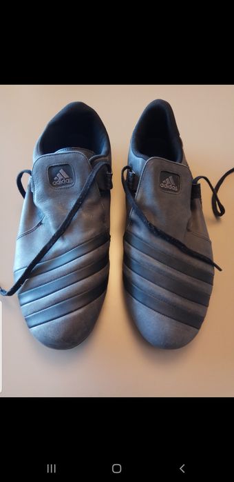Sneakerși alergare Adidas, piele naturala, absolut impecabili, 46