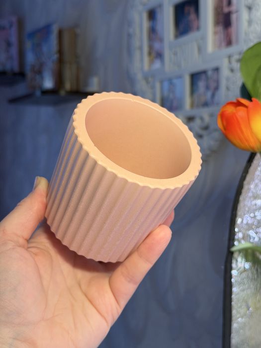 Гипсовые кашпо для стаканчиков 100-150мл