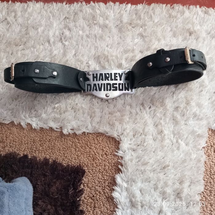 Харли девидсон ботинки и ремень натуральная кожа