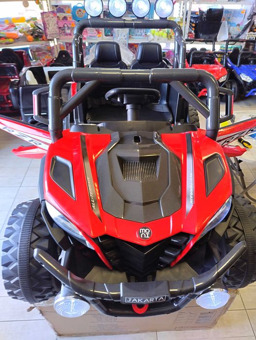 SAFARI двуместен акумулаторен джип JAKARTA 4x4 червен