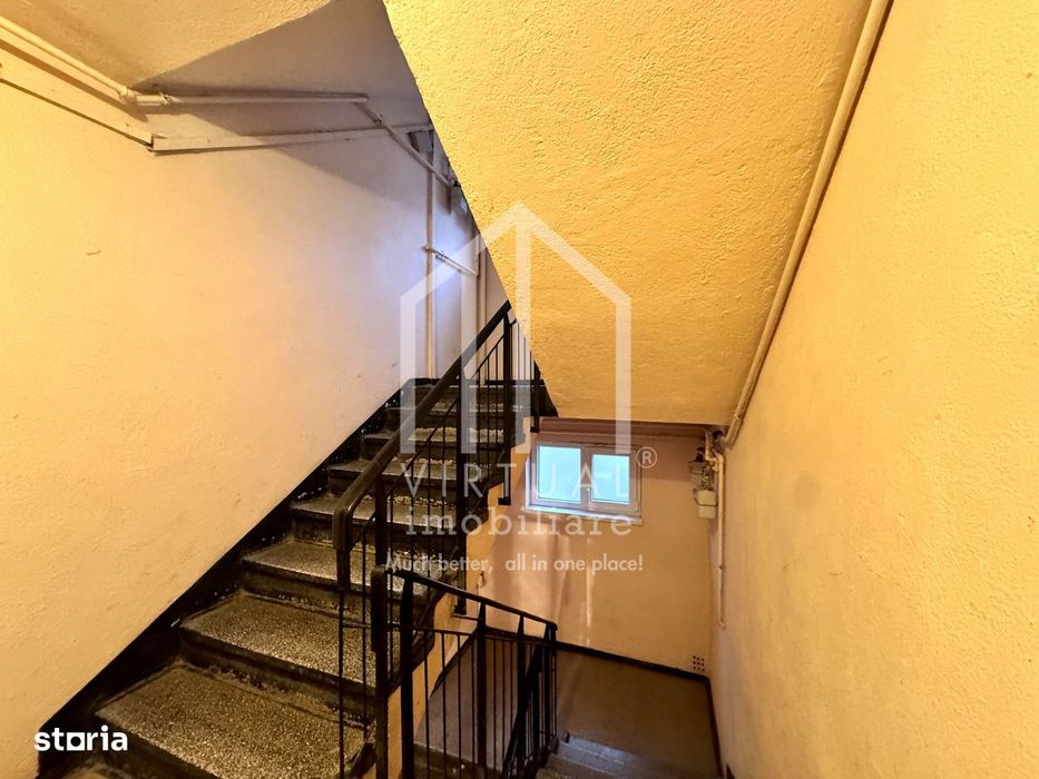 Apartament cu 3 camere, 45mp utili+balcon, etaj 1/4, Ciresica