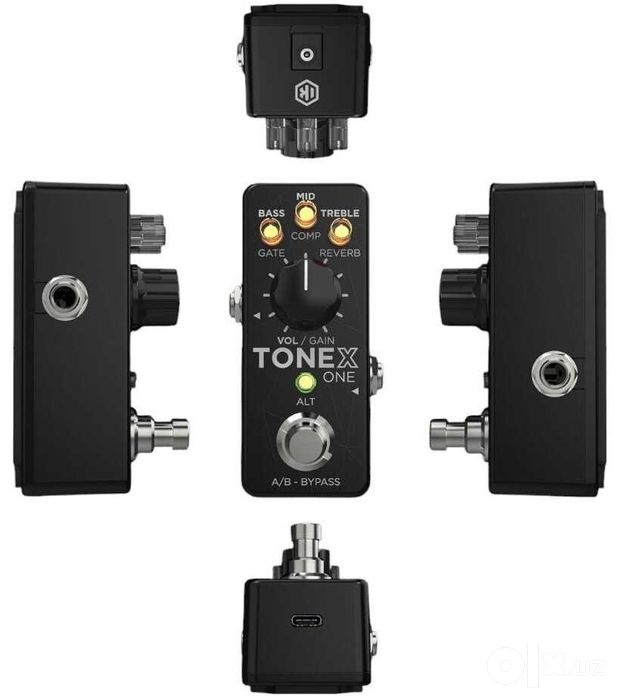 Педаль эффектов IK Multimedia TONEX ONE, для электрогитары/электробаса