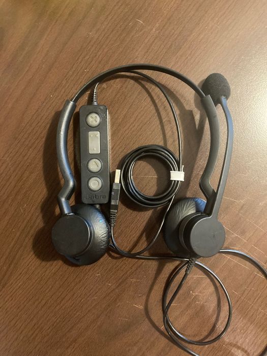 Casti cu microfon Jabra Biz 2300 Duo