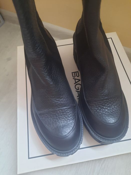 Боти от естествена кожа RAW