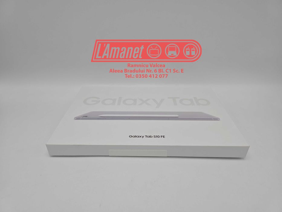 Samsung Galaxy Tab S10 FE Silver WIFI 8 Gb Ram 128 Gb Memorie Sigilata