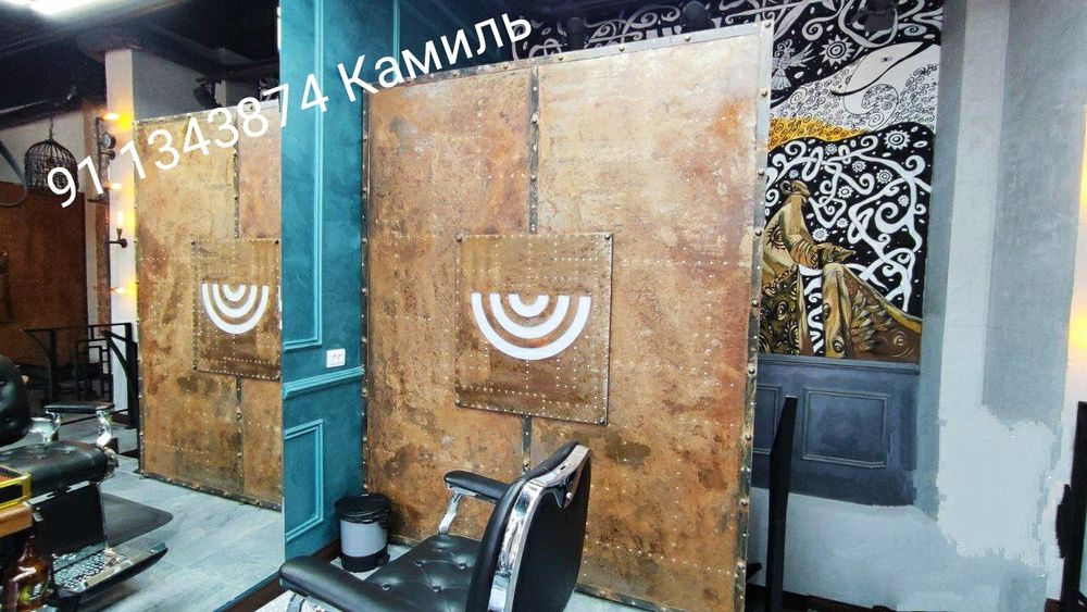 двери, козырьки, столы, полки, перила.