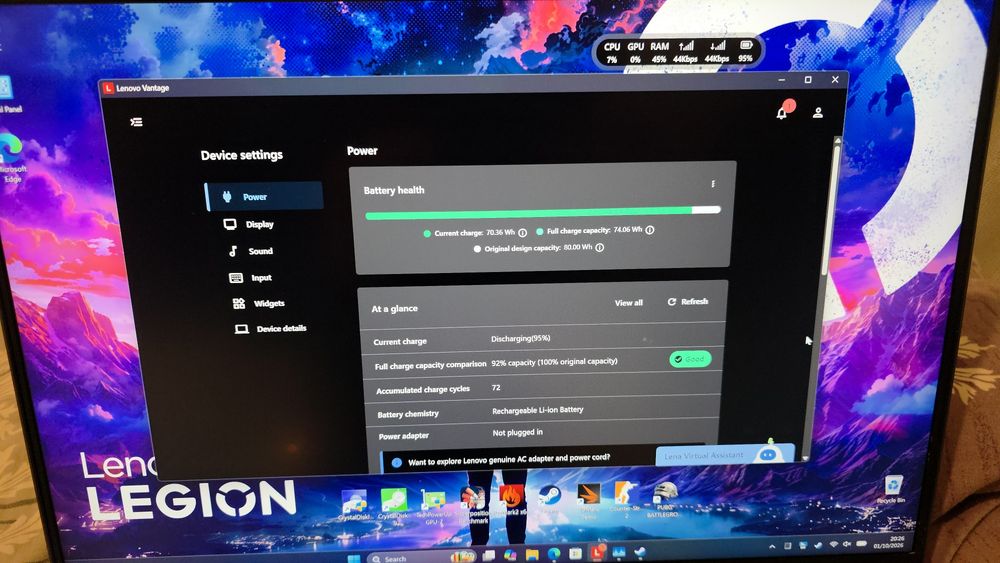 Lenovo Legion 7 11800h, RTX 3080 16GB, 1TB, 16Gb, 2k+, 165Hz