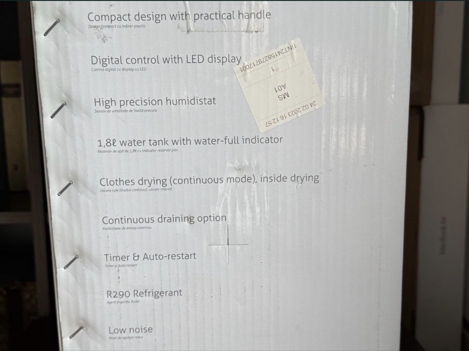 Dezumidificator Turbionaire Smart 10 Eco