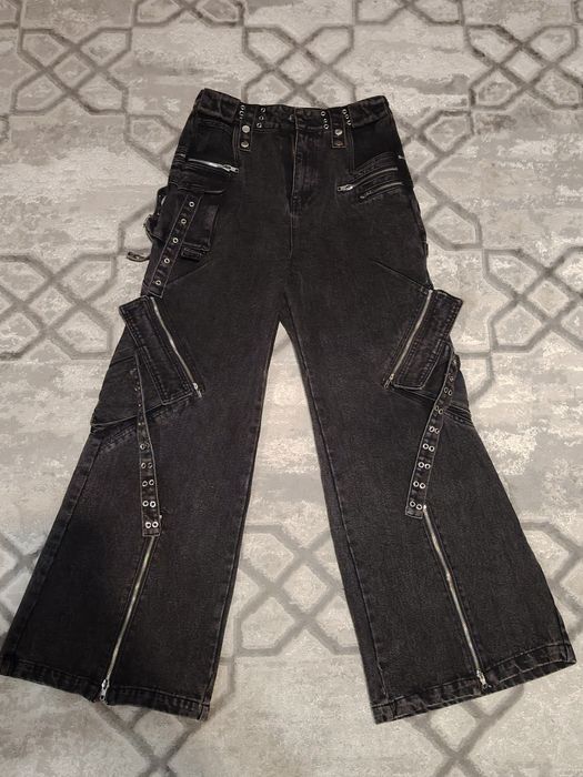 Flare black jeans