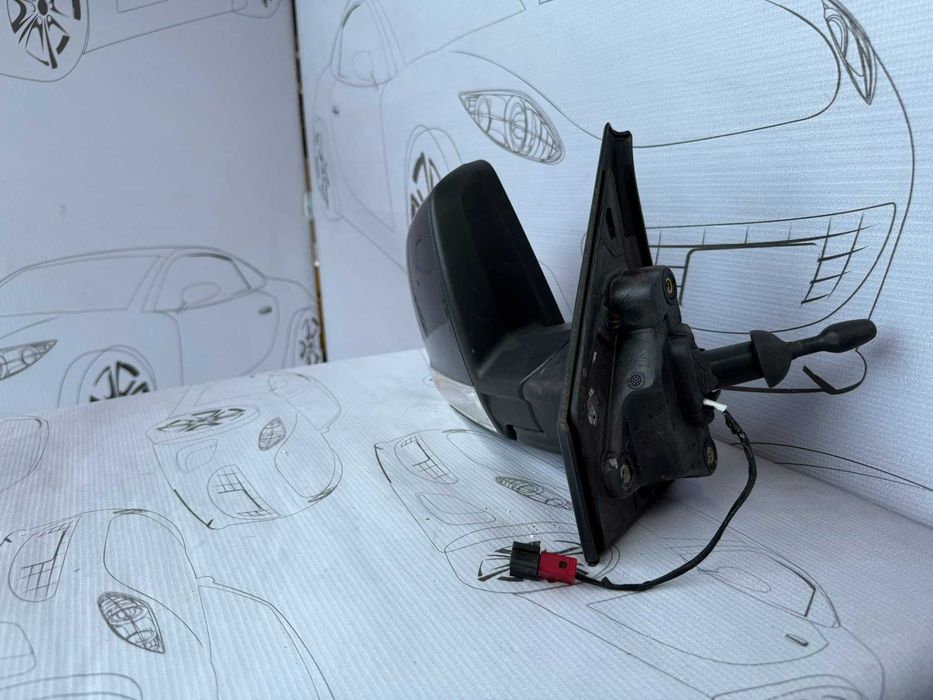 Oglindă Dreaptă 2 PINI Opel Combo D 2015 / 2011-2017 / Cod OEM 95530789 (5C2)