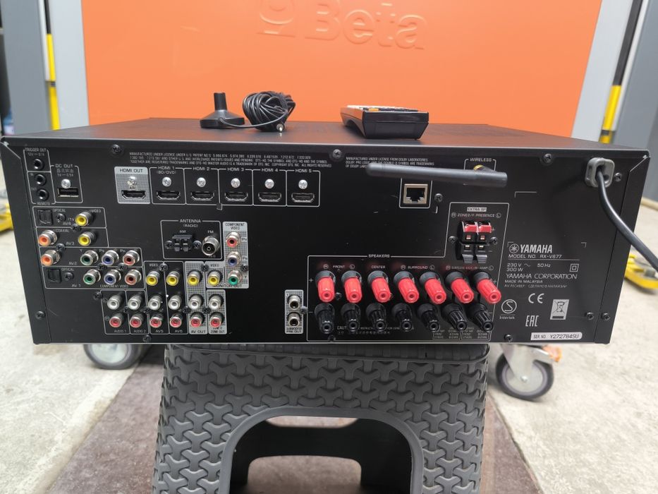 Yamaha rx -v 677 wifi 7.2 channel