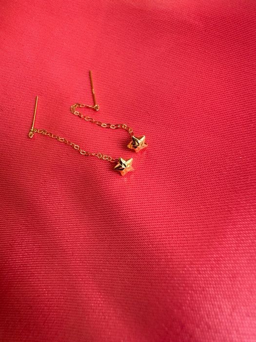 Золото серьги 750