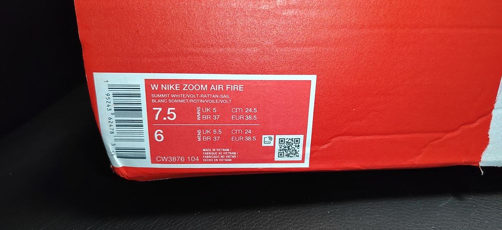 Nike Air Zoom Fire, номер 40,5