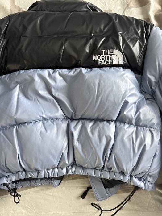 Geaca de iarna The North Face 700 scurta albastra
