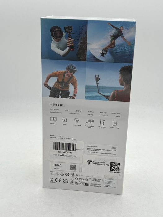 Insta360 Ace Cameră de Acțiune 6K, Wi-Fi Neagră, SIGILATA