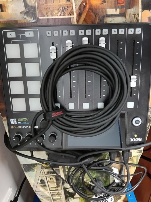 Rodecaster pro 2 podmic streaming podcast kit