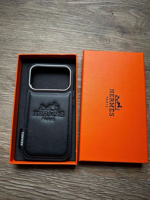 Husa Hermes  Iphone   full box Piele 16 pro/ pro max 15pro max / 17 pro-pro max